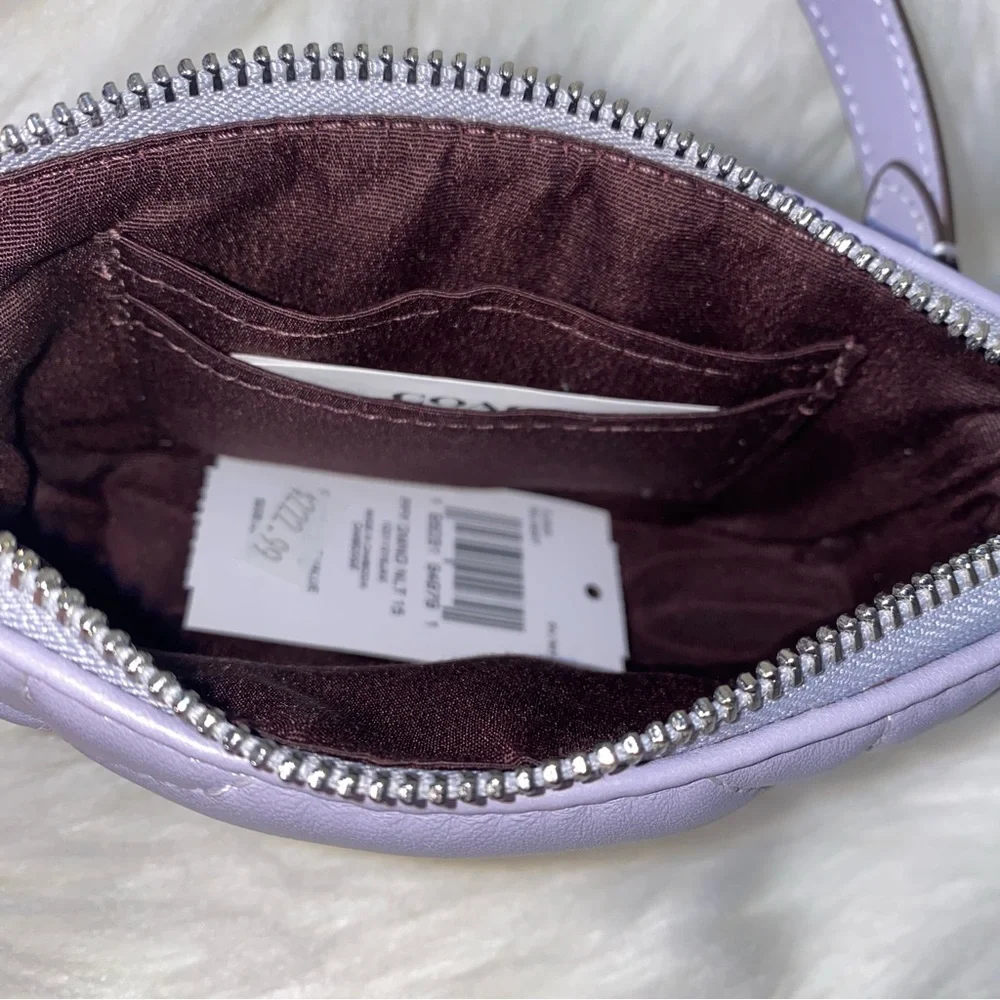 Coach nappa leather wristlet New Nolita 15 With Puffy Diamond Quilting